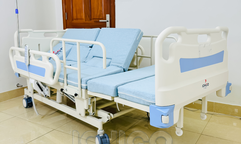 giường y tế có bô vệ sinh