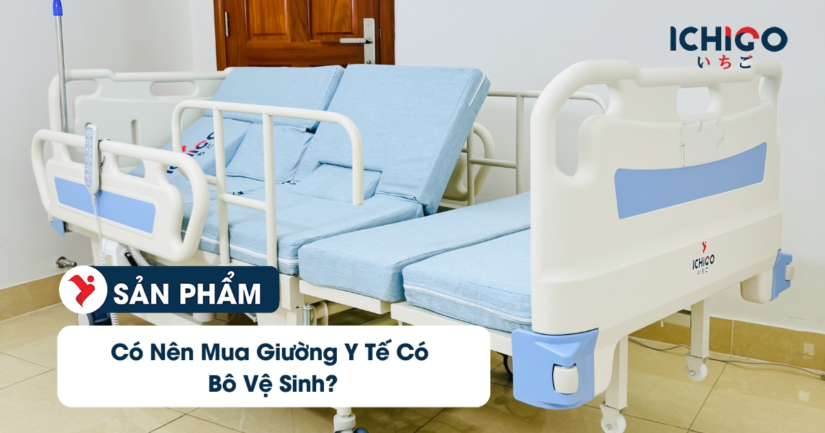 giường y tế có bô vệ sinh